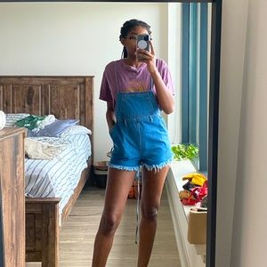 Frayef Overall Shorts